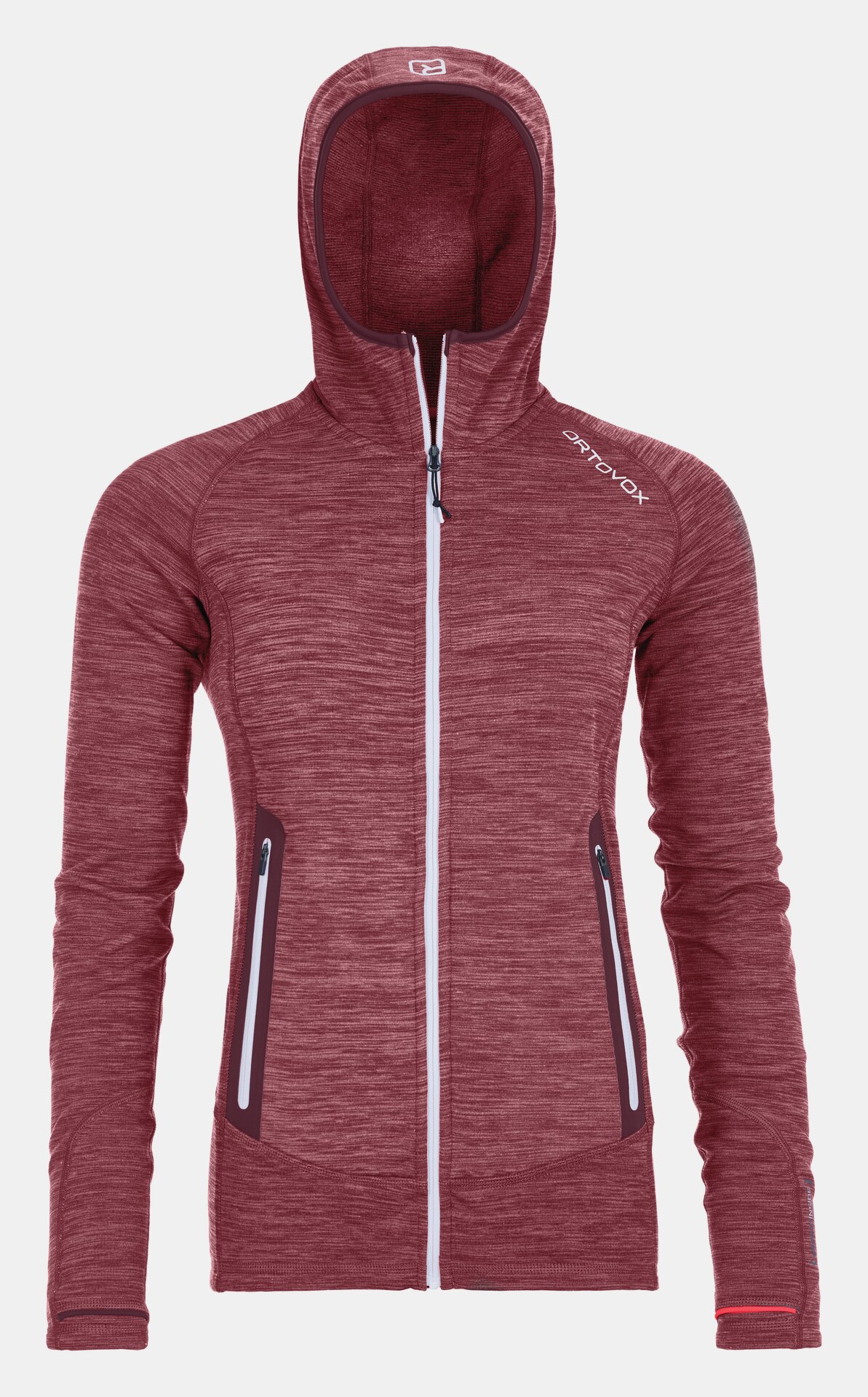 ORTOVOX FLEECE LIGHT MELANGE HOODY W Hoodies ORTOVOX